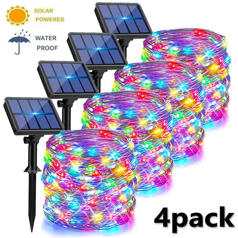 Solar String outdoor Lights