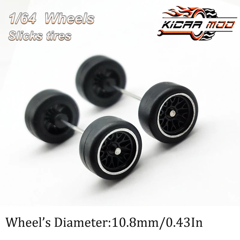 Hot Wheels Rubber Tires with branches