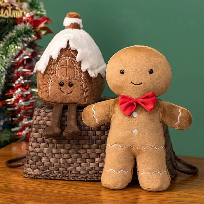 Christmas Ginger Bread Plush Pillow