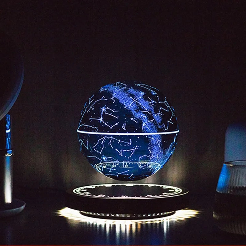 Levitating Lamp Magnetic Globe LED Earth Floating