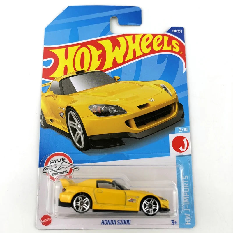 2022 Hot Wheels 1/64 No.106-134 McLAREN F1 NISSAN SILVIA S15 HONDA S2000 MAZDA MX-5 MIATA Model Toy Vehicles