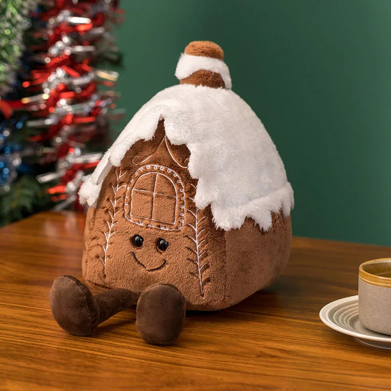 Christmas Ginger Bread Plush Pillow