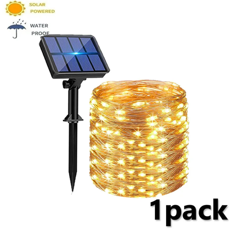 Solar String outdoor Lights