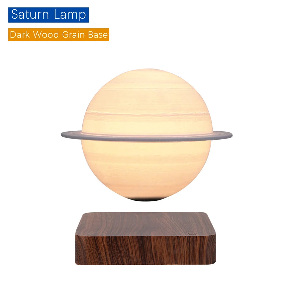 3D Printing LED Light Creative Touch Magnetic Levitation floating Moon Lamps