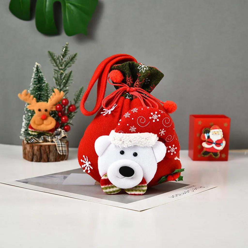 Santa Claus Candy Gift Bag