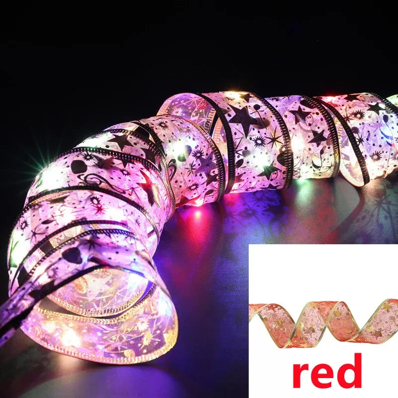 Aswesaw Christmas Tree Decoration 10m LED ribbon