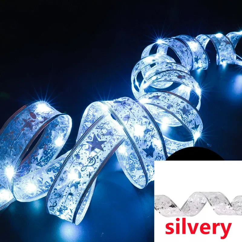 Aswesaw Christmas Tree Decoration 10m LED ribbon