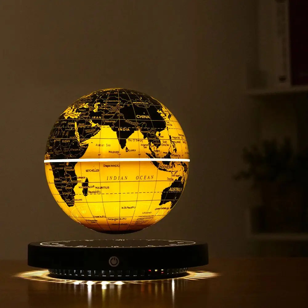 Levitating Lamp Magnetic Globe LED Earth Floating