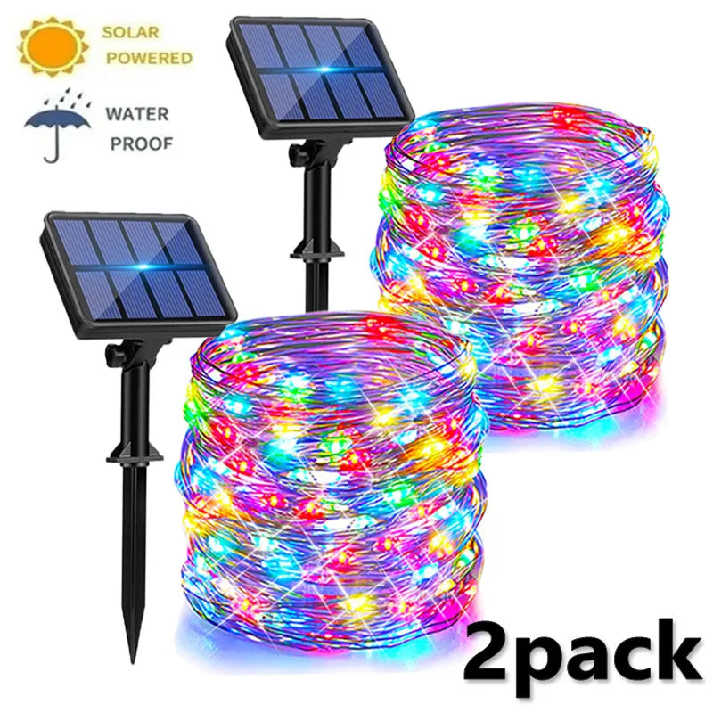 Solar String outdoor Lights