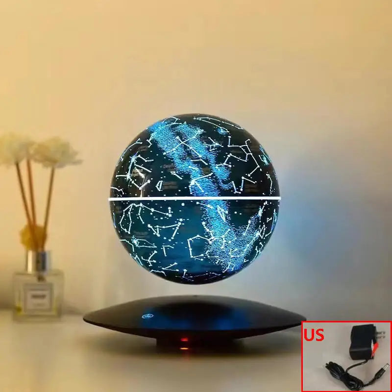 Levitating Lamp Magnetic Globe LED Earth Floating