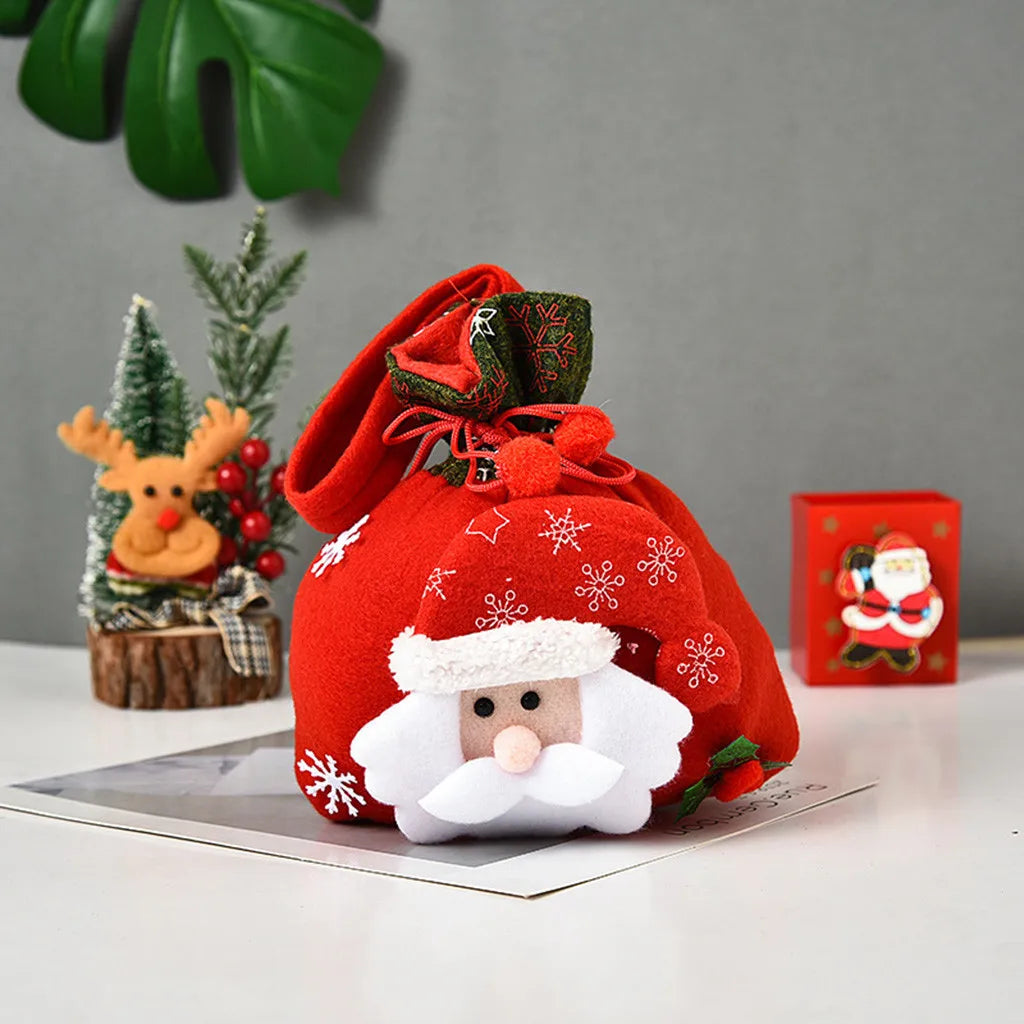 Santa Claus Candy Gift Bag